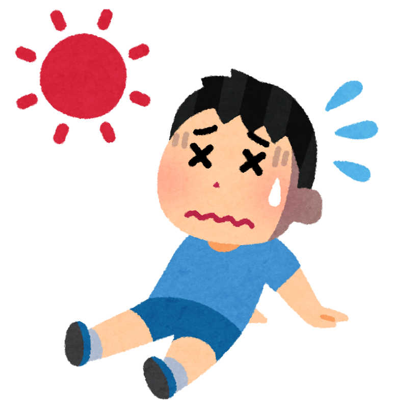 急に暑くなりました